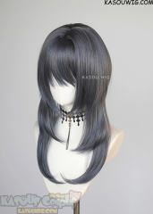 【63 Colors】M-4 short bob wig with 60cm long layered side bangs