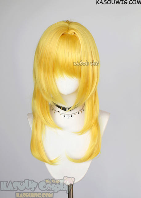 【63 Colors】M-4 short bob wig with 60cm long layered side bangs