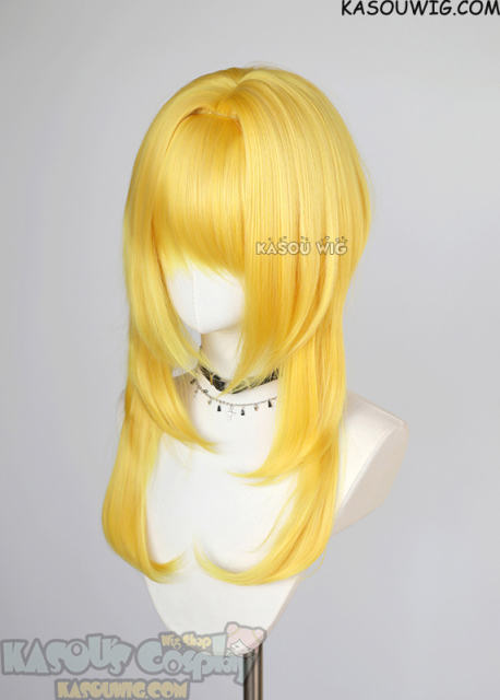 【63 Colors】M-4 short bob wig with 60cm long layered side bangs