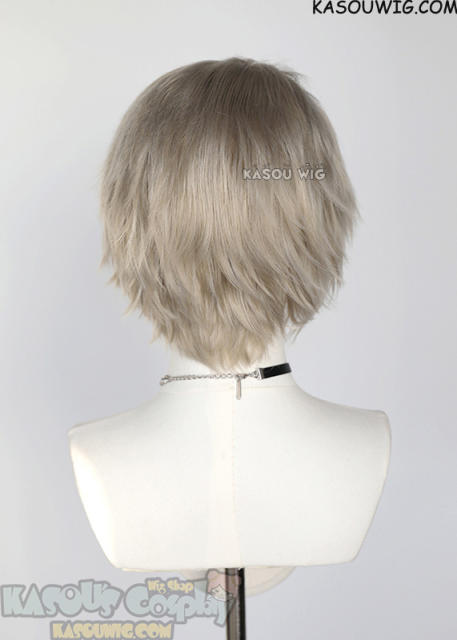 S-1 / KA007>>31cm / 12.2" short Beige Blonde layered wig