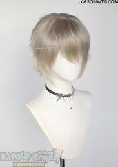 S-1 / KA007>>31cm / 12.2" short Beige Blonde layered wig