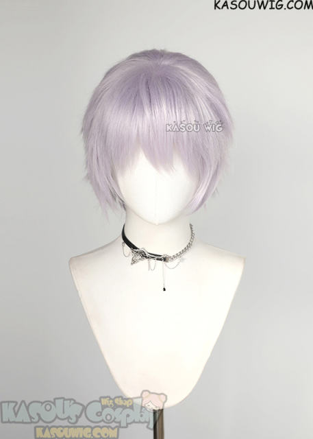 S-1 / SP38 >>31cm / 12.2" short silver lilac layered wig