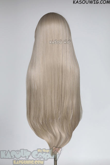 L-4 SP02 100cm/39.5" long straight versatile Sand Blonde wig
