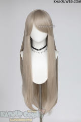 L-4 SP02 100cm/39.5" long straight versatile Sand Blonde wig