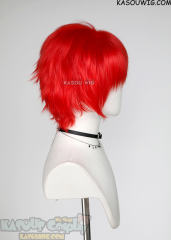 S-1 / KA039 >>31cm / 12.2" short Bright Red layered wig