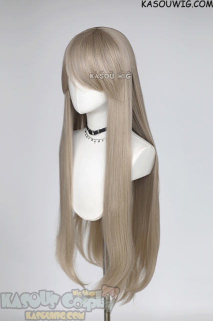 L-4 SP02 100cm/39.5" long straight versatile Sand Blonde wig