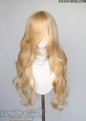 L-3 / SP23 Light Peach long layers loose waves wig