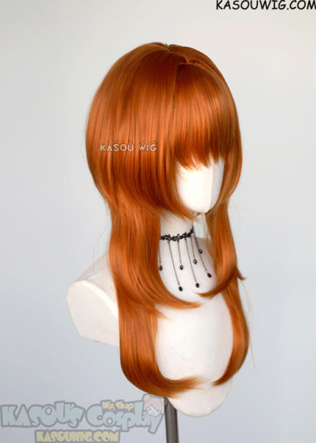 【63 Colors】M-4 short bob wig with 60cm long layered side bangs
