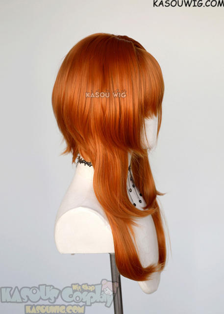 【63 Colors】M-4 short bob wig with 60cm long layered side bangs