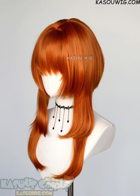 【63 Colors】M-4 short bob wig with 60cm long layered side bangs