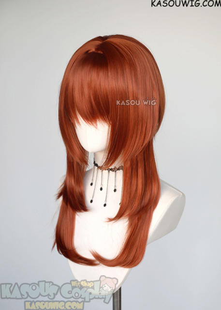【63 Colors】M-4 short bob wig with 60cm long layered side bangs