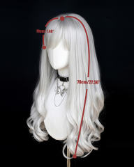 【40 Colors】L-5 elegant 70cm long curly wig