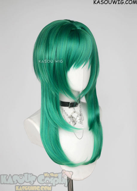 【63 Colors】M-4 short bob wig with 60cm long layered side bangs