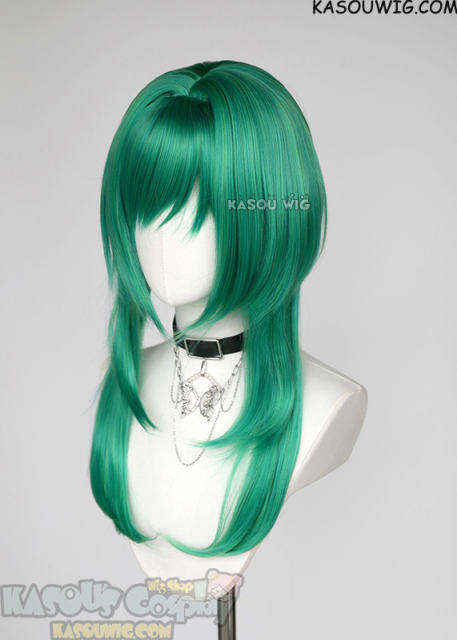【63 Colors】M-4 short bob wig with 60cm long layered side bangs