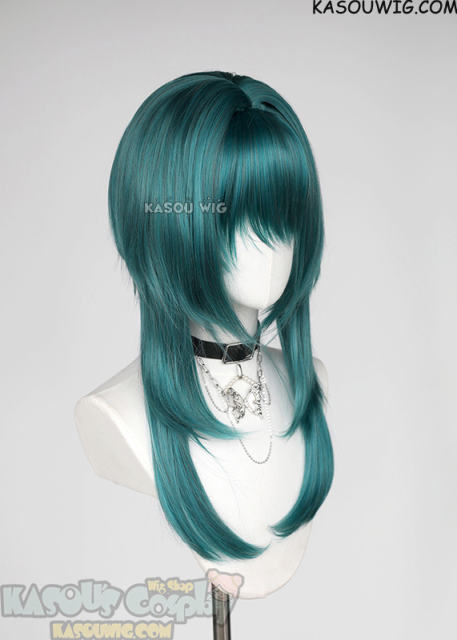 【63 Colors】M-4 short bob wig with 60cm long layered side bangs