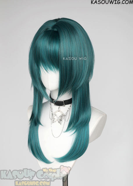 【63 Colors】M-4 short bob wig with 60cm long layered side bangs