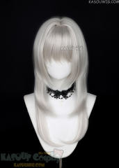【63 Colors】M-4 short bob wig with 60cm long layered side bangs