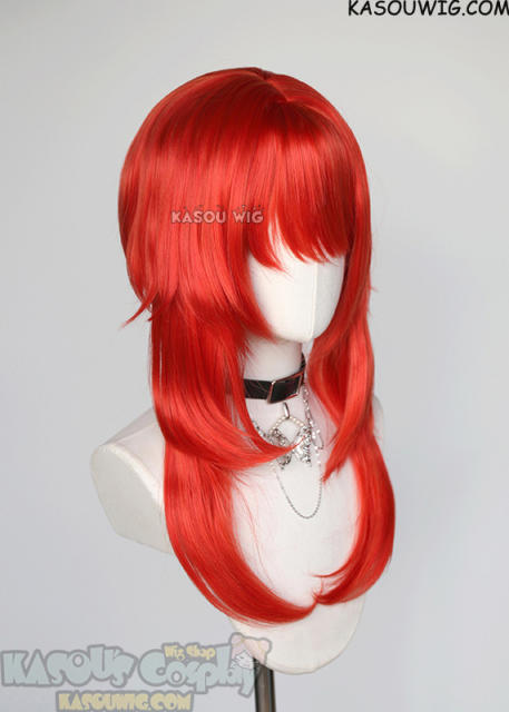 【63 Colors】M-4 short bob wig with 60cm long layered side bangs