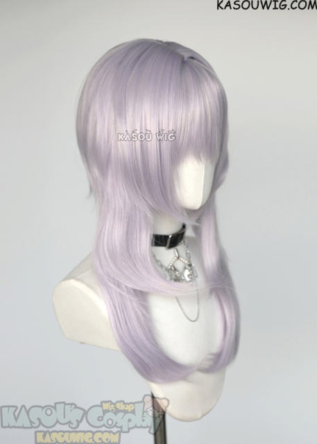 【63 Colors】M-4 short bob wig with 60cm long layered side bangs