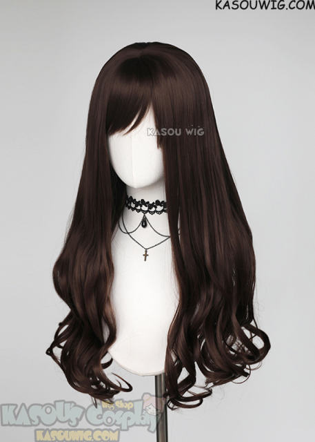 【40 Colors】L-5 elegant 70cm long curly wig