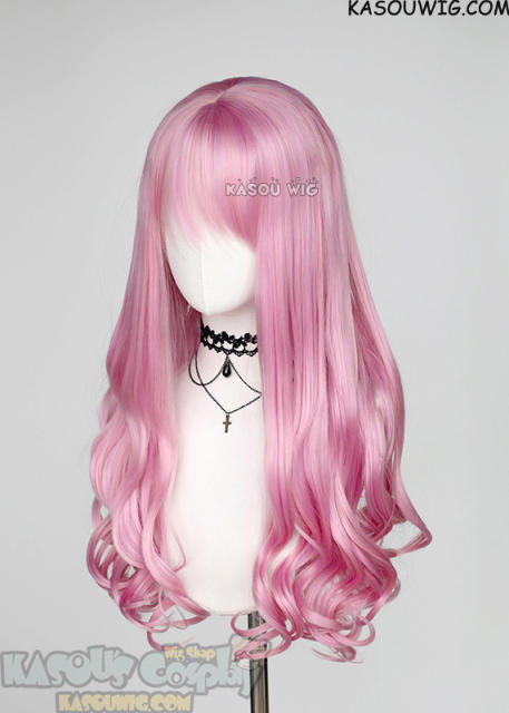 【40 Colors】L-5 elegant 70cm long curly wig