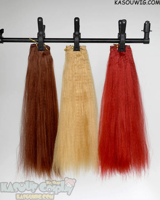 heavily crimped 48cm long wefts KA001-KA065