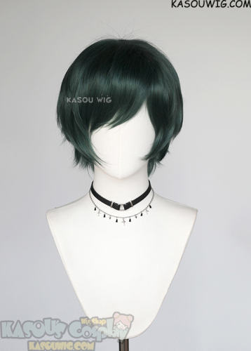 Jujutsu Kaisen Mai Zenin green layered bob wig