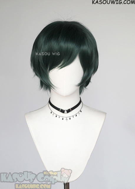 Jujutsu Kaisen Mai Zenin green layered bob wig
