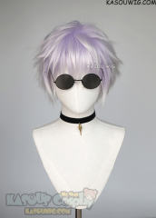 【Ships in 24 hours】Jujutsu Kaisen Gojo Satoru short light violet silver ombre wig