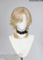 【Ships in 24 hours】Honkai: Star Rail Aventurine short layered yellow blonde wig