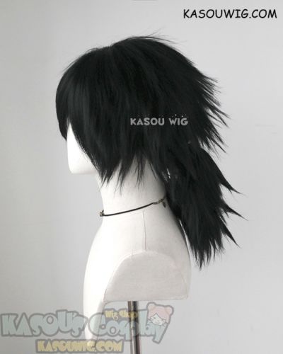 【Ships in 24 hours】Kimetsu no Yaiba Demon Slayer Giyu Tomioka black ponytail wig