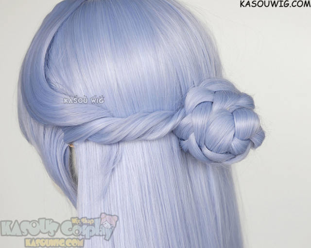 【Ships in 24 hours】Honkai: Star Rail Robin 100cm long blue purple ombre wavy wig