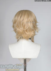 【Ships in 24 hours】Honkai: Star Rail Aventurine short layered yellow blonde wig