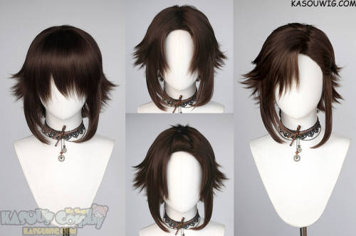 【13 COLORS】S-7 short upward flip wig