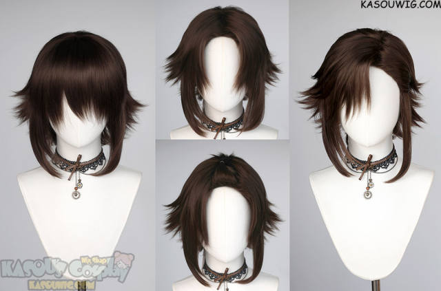 【13 COLORS】S-7 short upward flip wig