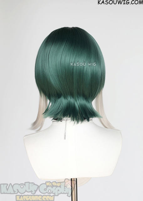 [ Preview ] Gachiakuta Guita short green white bob wig