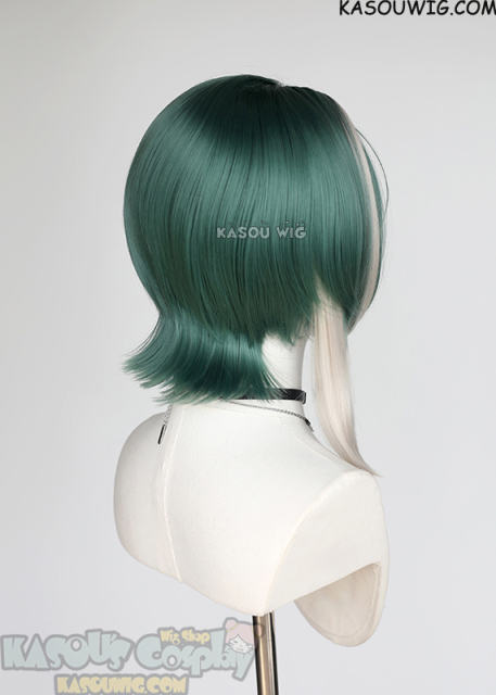 [ Preview ] Gachiakuta Guita short green white bob wig