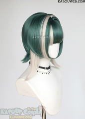 [ Preview ] Gachiakuta Guita short green white bob wig