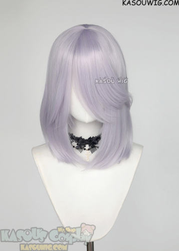M-1/ SP38 Silver Lilac shoulder- length bob wig