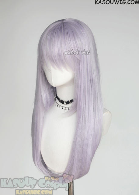 L-2 / SP38 Silver Lilac 75cm long straight wig