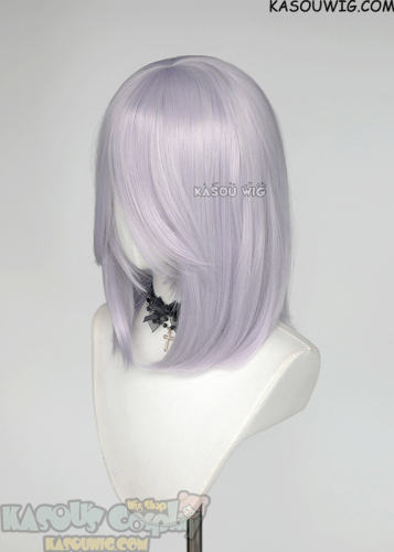 M-1/ SP38 Silver Lilac shoulder- length bob wig