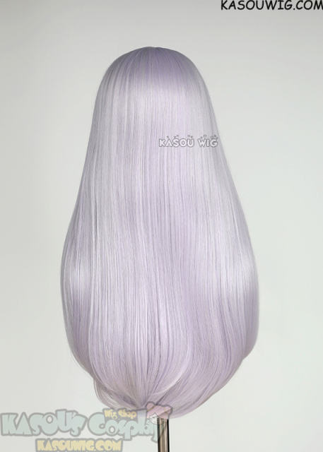 L-2 / SP38 Silver Lilac 75cm long straight wig