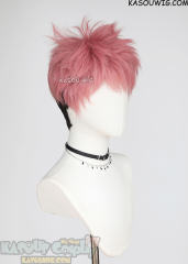 【2 Colors】Jujutsu Kaisen Yuji Itadori pink brown split undercut cosplay wig