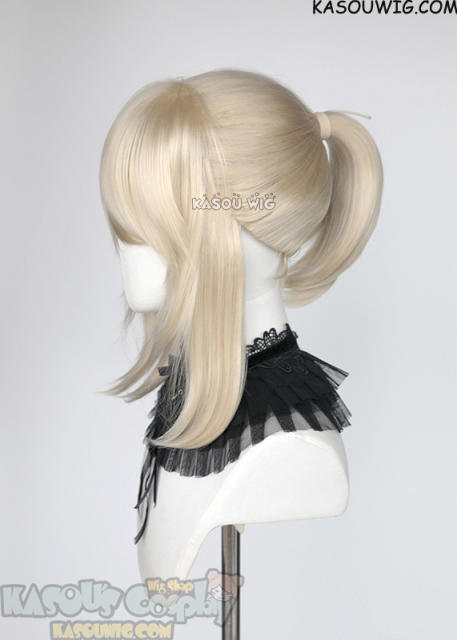 【14 COLORS】S-3 HVY Crimped Top Ponytail Base Wig