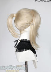 【14 COLORS】S-3 HVY Crimped Top Ponytail Base Wig
