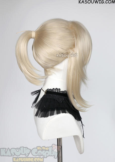 【14 COLORS】S-3 HVY Crimped Top Ponytail Base Wig