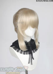 【14 COLORS】S-3 HVY Crimped Top Ponytail Base Wig