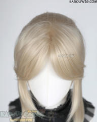 【14 COLORS】S-3 HVY Crimped Top Ponytail Base Wig
