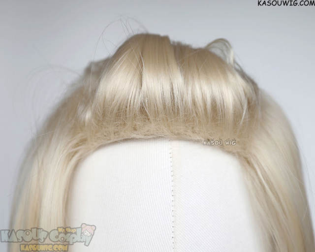 【14 COLORS】S-3 HVY Crimped Top Ponytail Base Wig