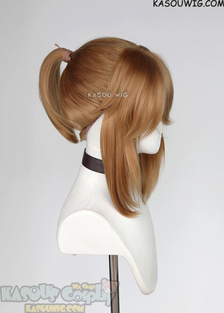 【14 COLORS】S-3 HVY Crimped Top Ponytail Base Wig